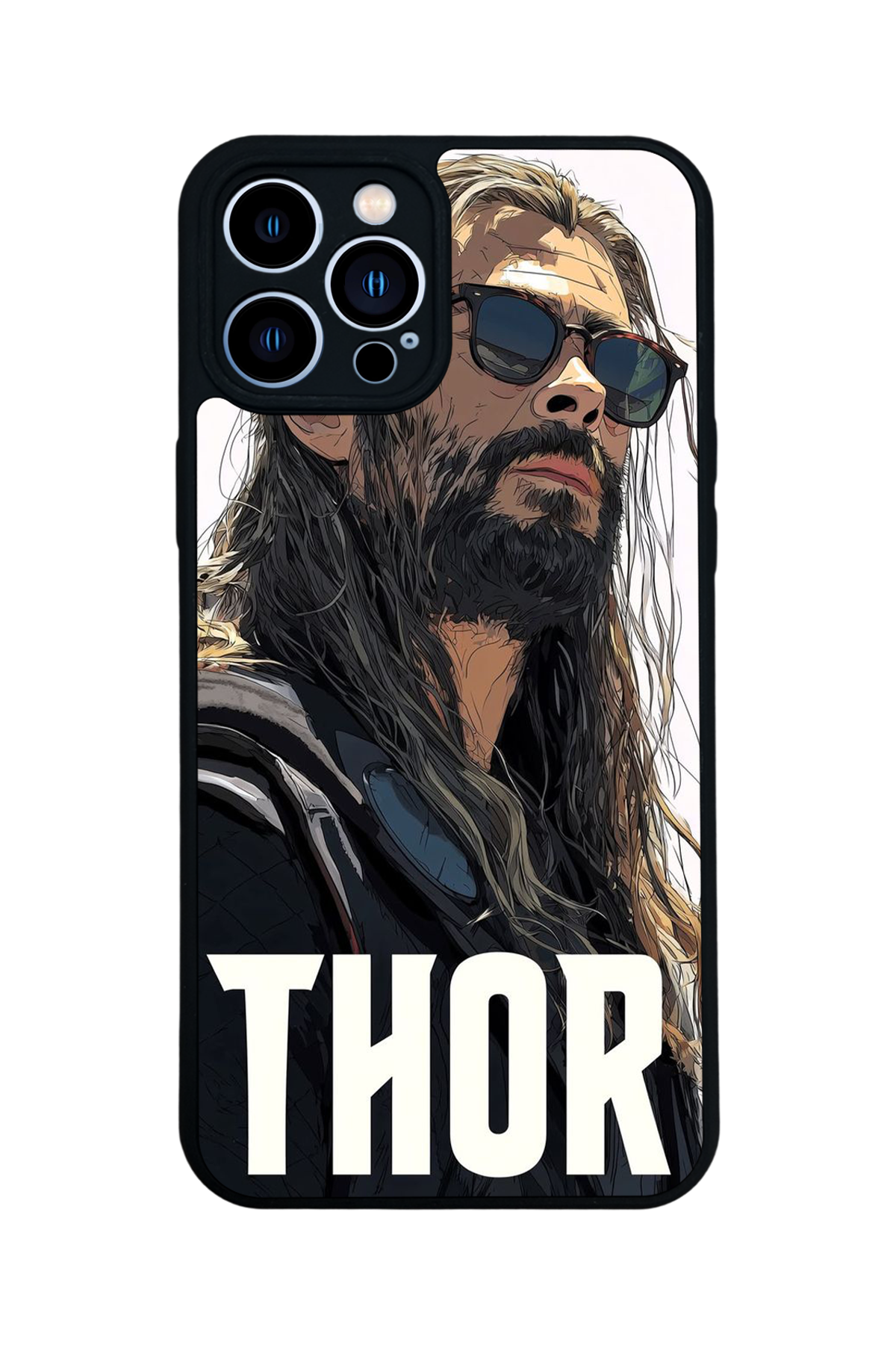 iPhone 12 Pro Max Uyumlu Thor Tasarımlı Glossy Premium Kılıf