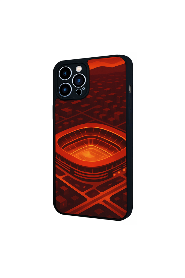 iPhone 12 Pro Max Uyumlu Aslan Tasarımlı Glossy Premium Kılıf