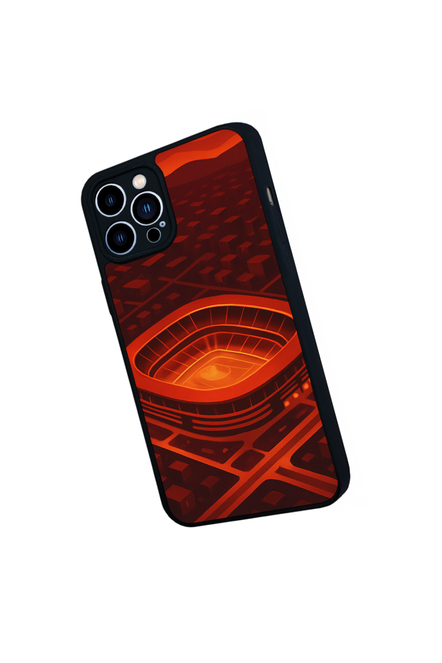 iPhone 12 Pro Max Uyumlu Aslan Tasarımlı Glossy Premium Kılıf