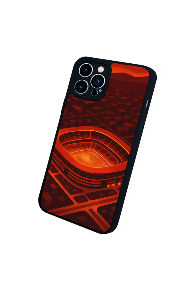 iPhone 12 Pro Max Uyumlu Aslan Tasarımlı Glossy Premium Kılıf