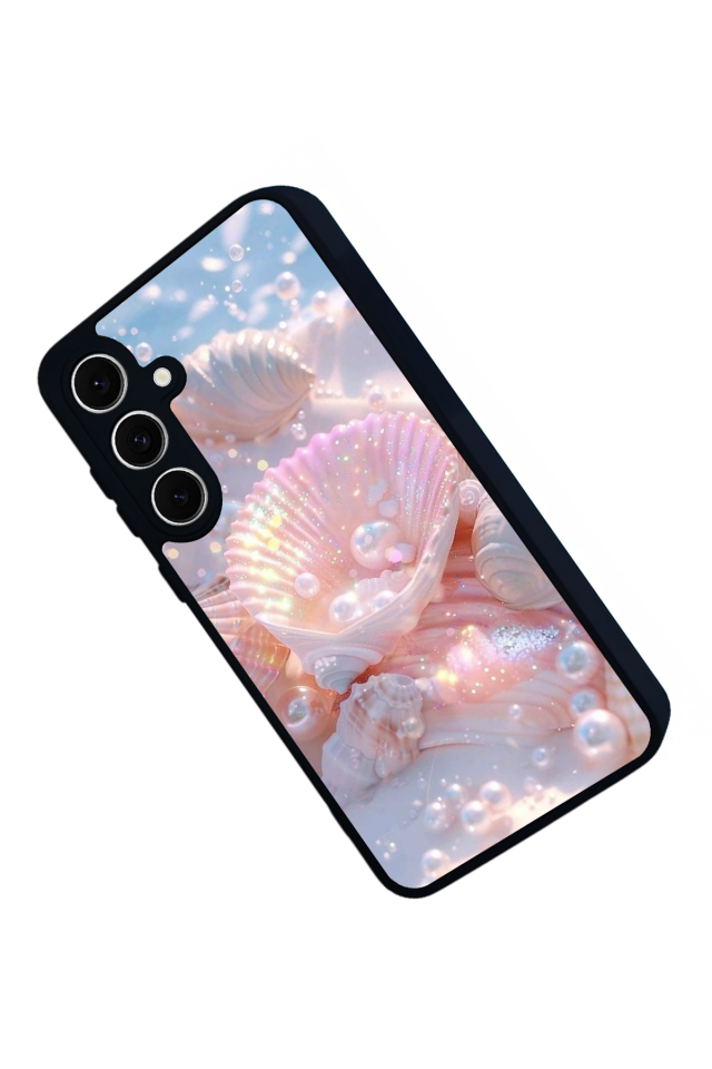 Samsung Galaxy A16 Uyumlu  İnci Tasarımlı Glossy Premium Kılıf