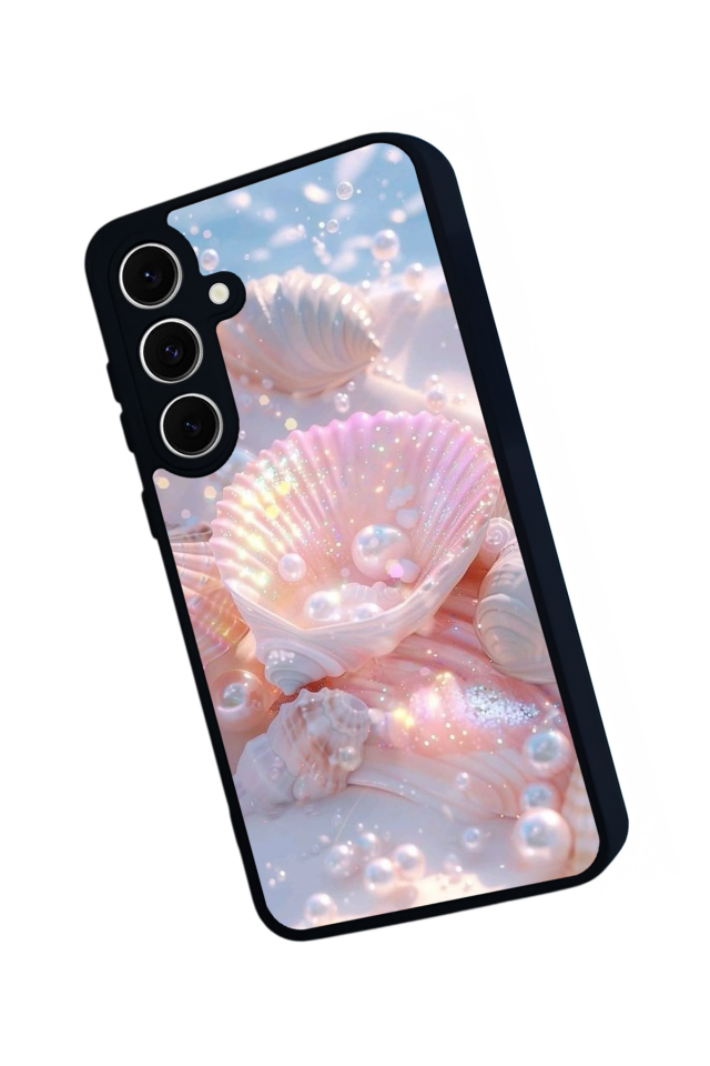 Samsung Galaxy A16 Uyumlu  İnci Tasarımlı Glossy Premium Kılıf