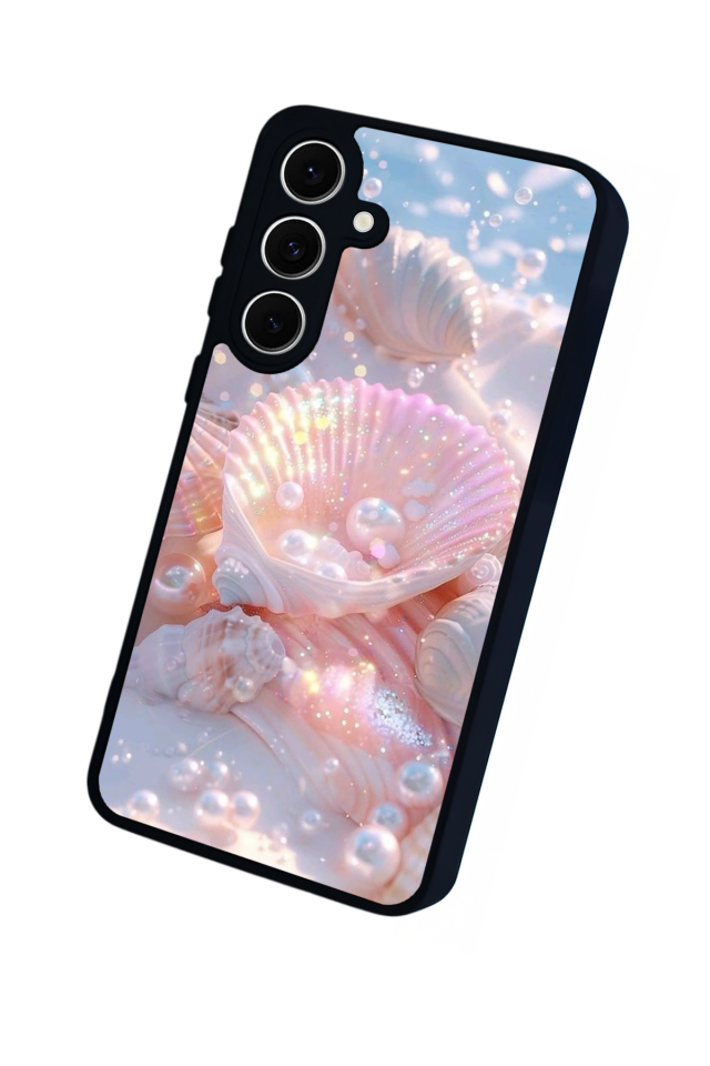 Samsung Galaxy A16 Uyumlu  İnci Tasarımlı Glossy Premium Kılıf