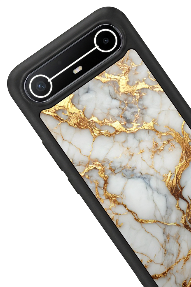 Tecno Spark Slim 5G Uyumlu Mermer Marble Tasarımlı Glossy Premium Kılıf