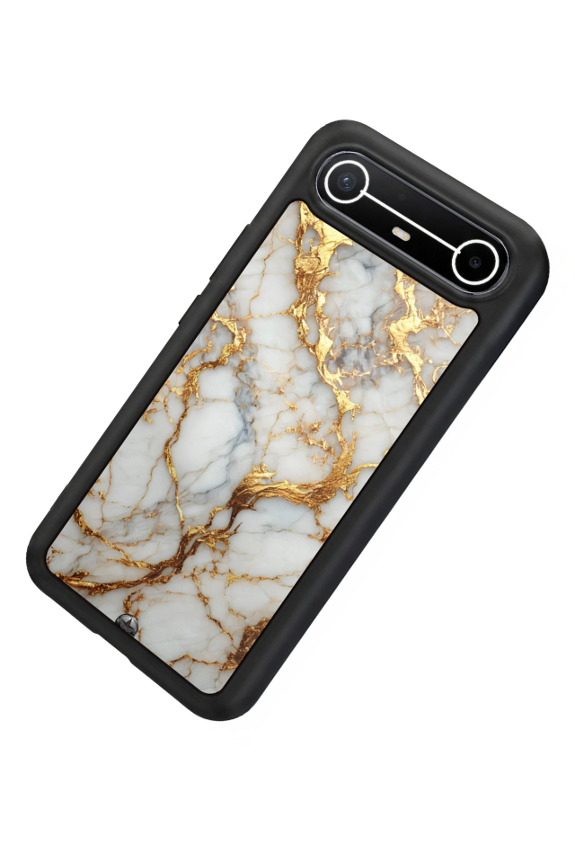 Tecno Spark Slim 5G Uyumlu Mermer Marble Tasarımlı Glossy Premium Kılıf