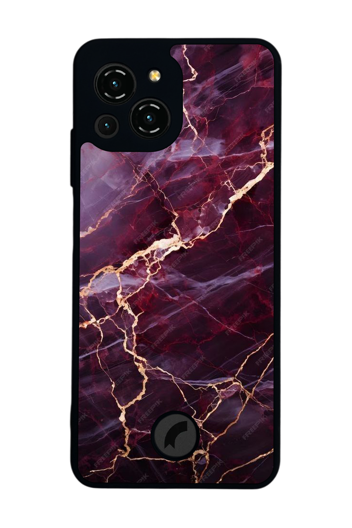 Reeder S23 Pro Max Uyumlu Mermer Marble Tasarımlı Glossy Premium Kılıf