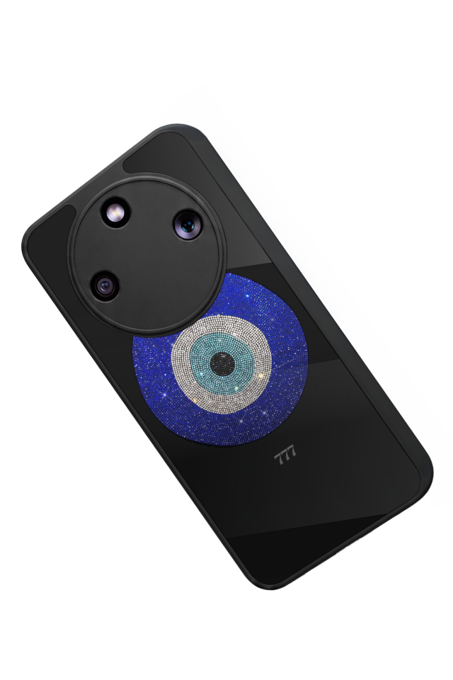 Honor Magic 8 Lite Uyumlu Nazar Tasarımlı Glossy Premium Kılıf