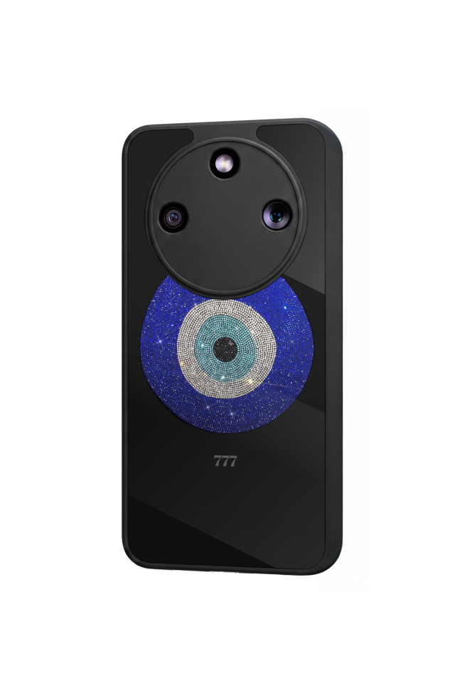 Honor Magic 8 Lite Uyumlu Nazar Tasarımlı Glossy Premium Kılıf