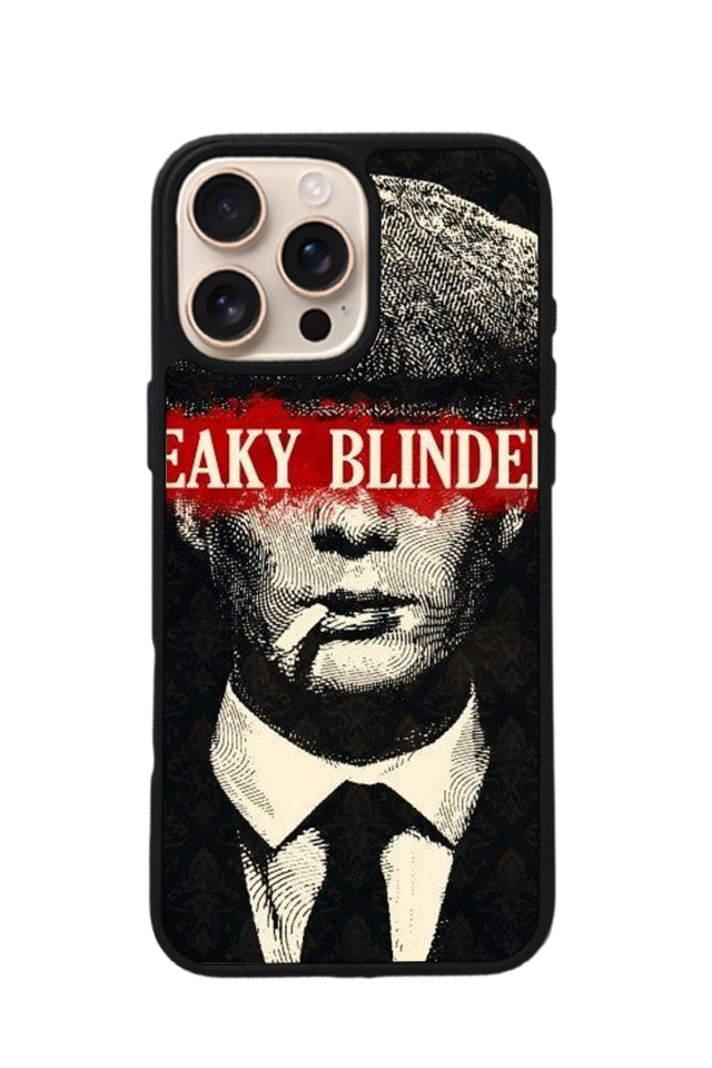 iPhone 14 Pro Uyumlu Peaky Blinders Tasarımlı Glossy Premium Kılıf