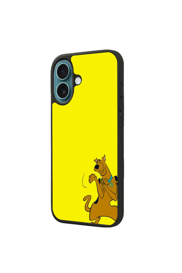 iPhone 16 Uyumlu Scooby Doo Tasarımlı Glossy Premium Kılıf