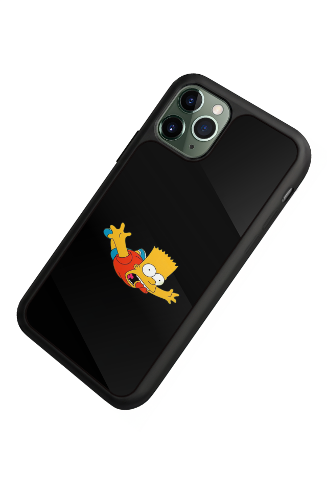 iPhone 11 Pro Uyumlu The Simpsons Tasarımlı Glossy Premium Kılıf