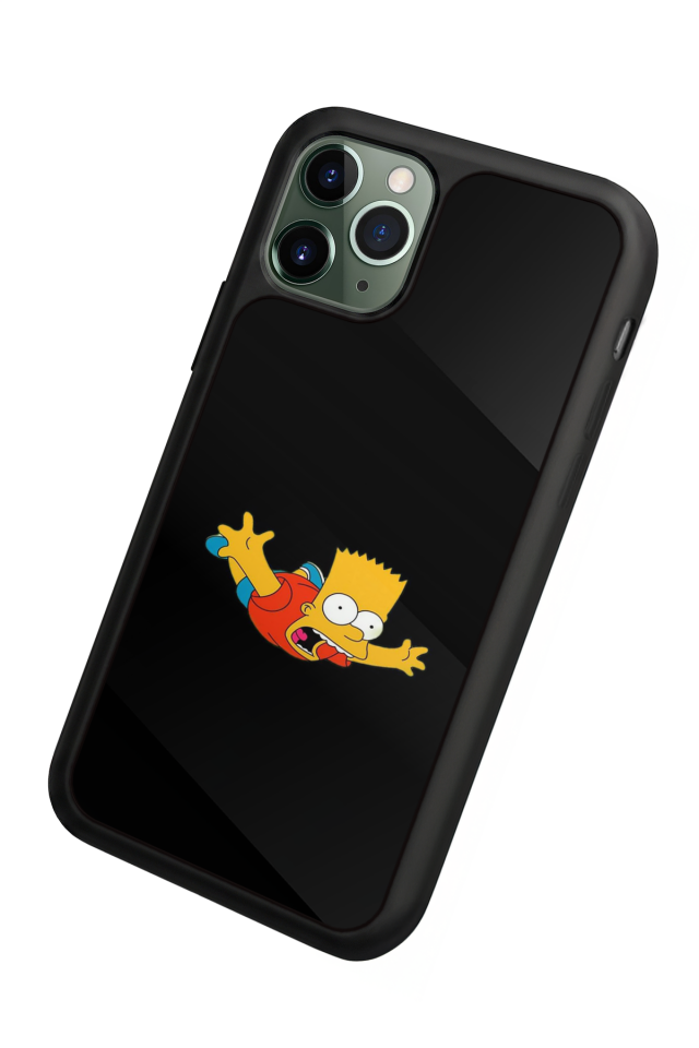 iPhone 11 Pro Uyumlu The Simpsons Tasarımlı Glossy Premium Kılıf