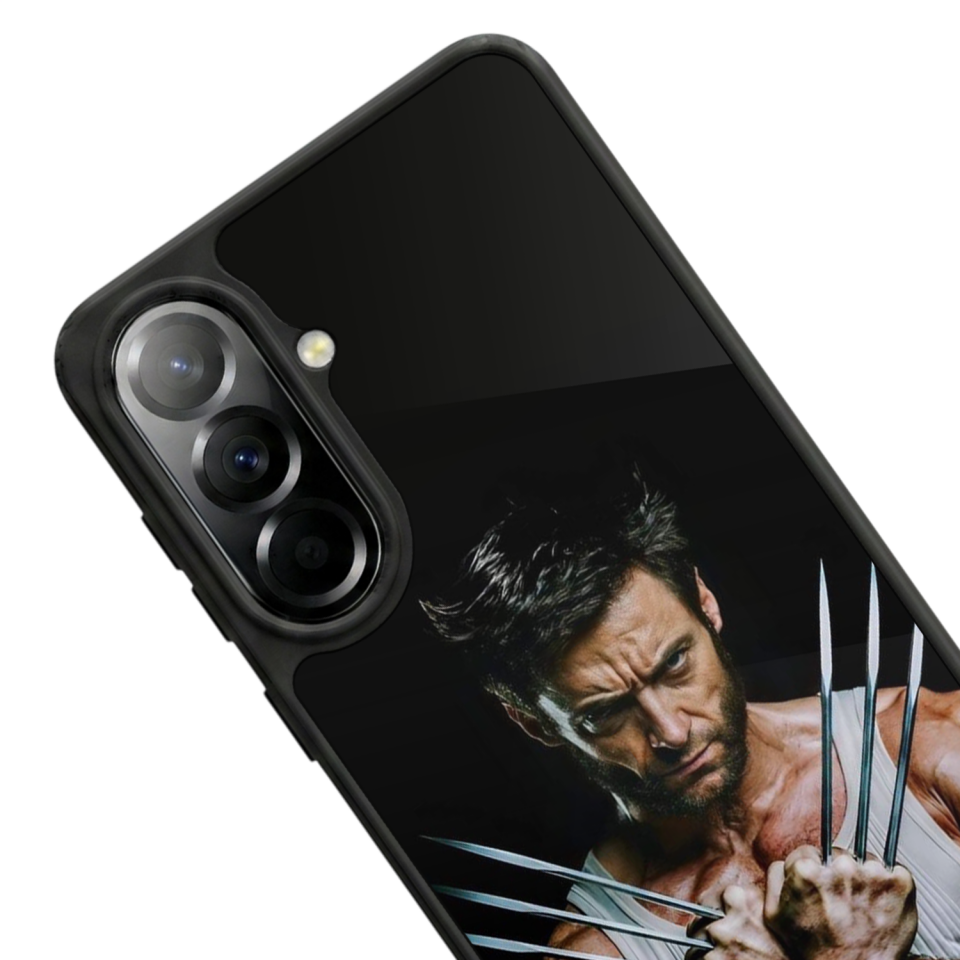 Samsung Galaxy A57 Uyumlu Wolverine Tasarımlı Glossy Premium Kılıf