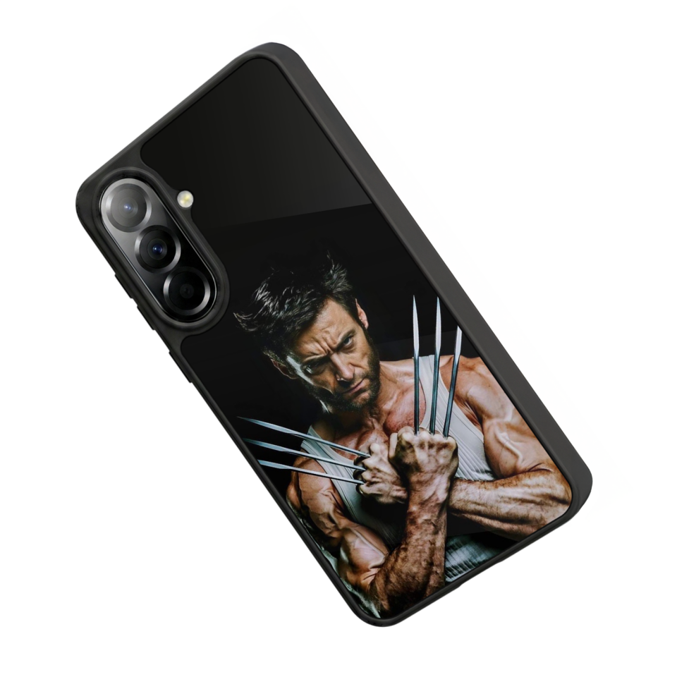 Samsung Galaxy A57 Uyumlu Wolverine Tasarımlı Glossy Premium Kılıf