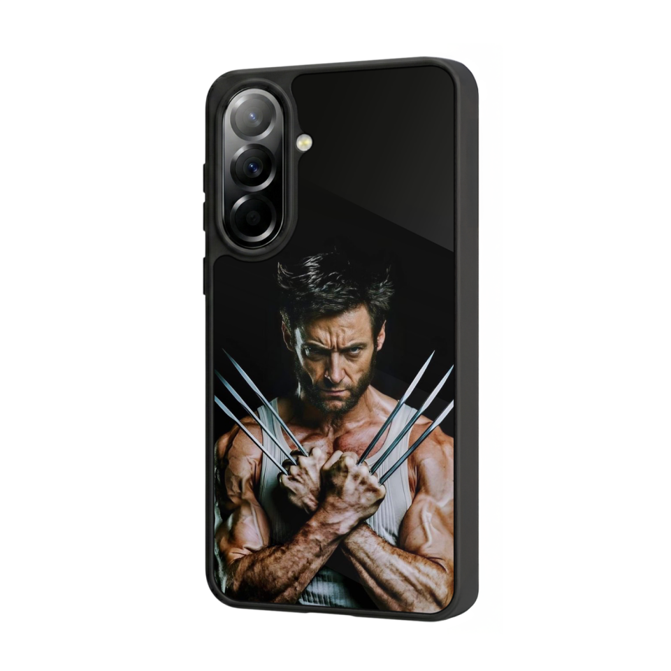 Samsung Galaxy A57 Uyumlu Wolverine Tasarımlı Glossy Premium Kılıf