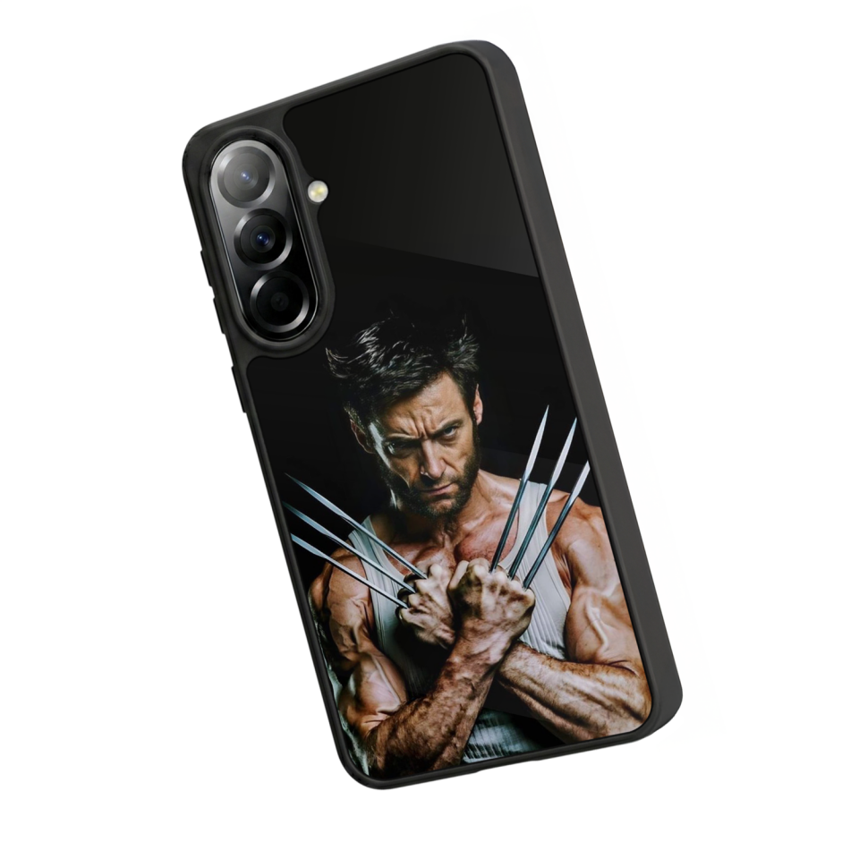 Samsung Galaxy A57 Uyumlu Wolverine Tasarımlı Glossy Premium Kılıf