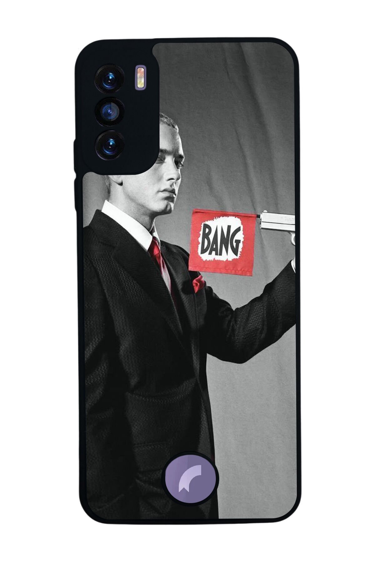 Reeder S19 Max Pro S Uyumlu Eminem Tasarımlı Glossy Premium Kılıf