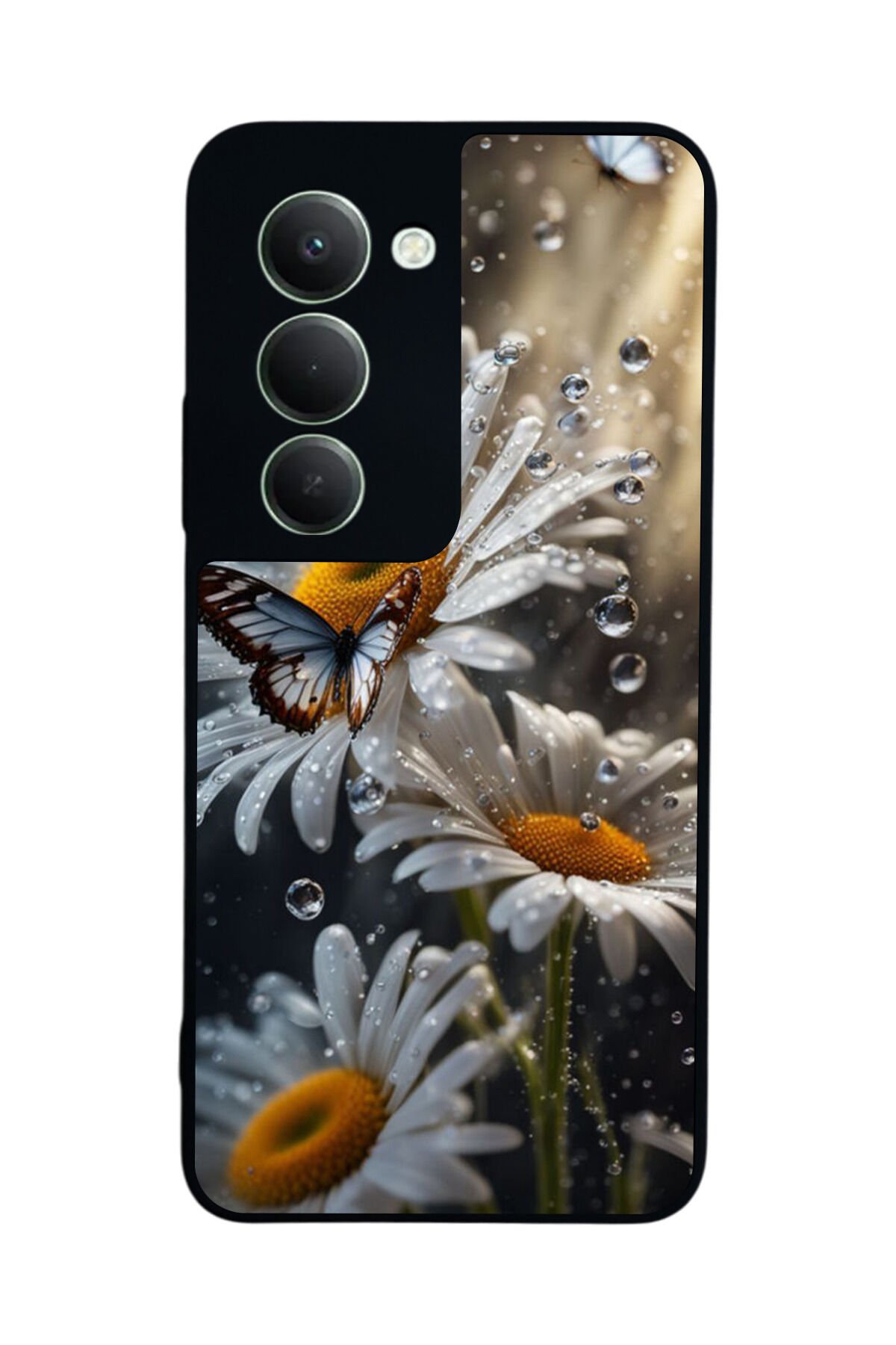 Xiaomi Redmi 15 5G Uyumlu Cicek Tasarımlı Glossy Premium Kılıf