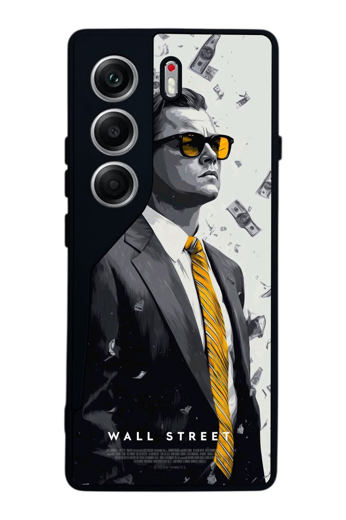 Tecno Camon 40 Uyumlu TheWolf Tasarımlı Glossy Premium Kılıf