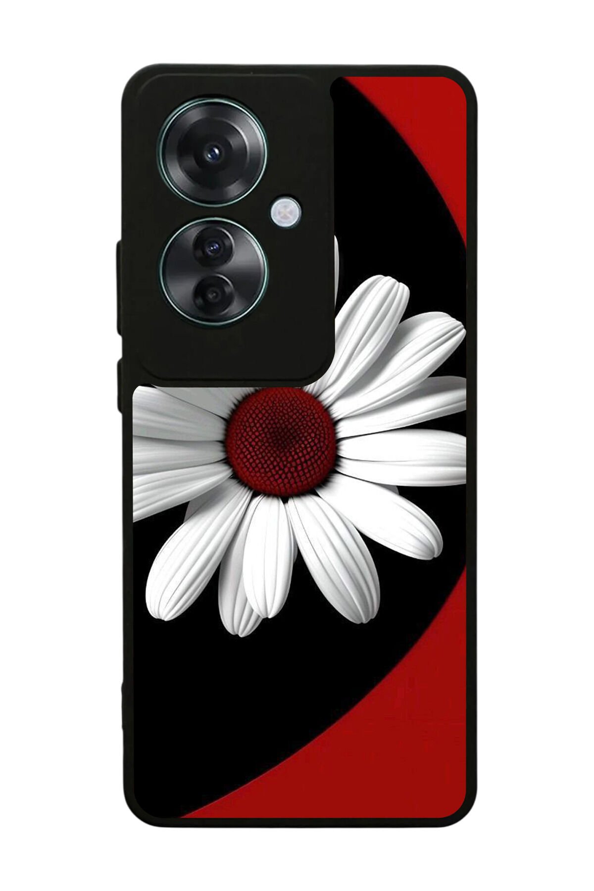 Oppo Reno 11F Uyumlu Cicek Tasarımlı Glossy Premium Kılıf