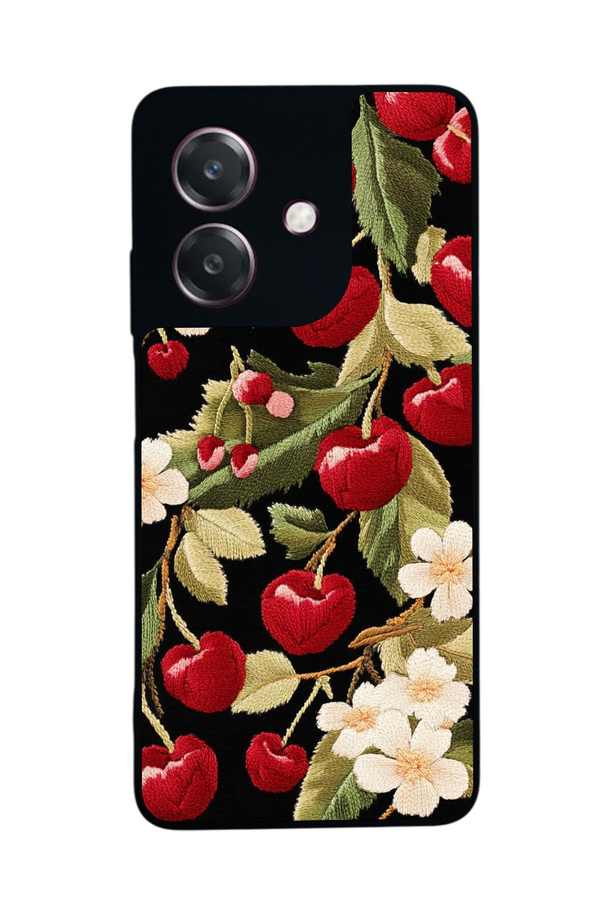 Oppo A3 5G Uyumlu Floral Tasarımlı Glossy Premium Kılıf