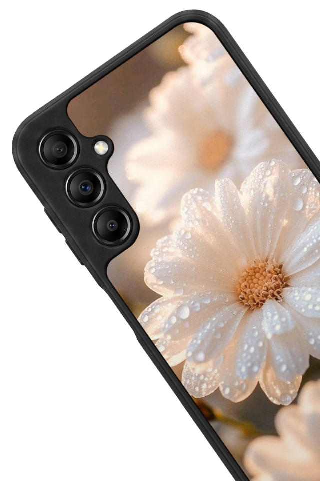 Samsung Galaxy A14 Uyumlu Cicek Tasarımlı Glossy Premium Kılıf