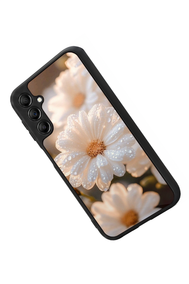 Samsung Galaxy A14 Uyumlu Cicek Tasarımlı Glossy Premium Kılıf