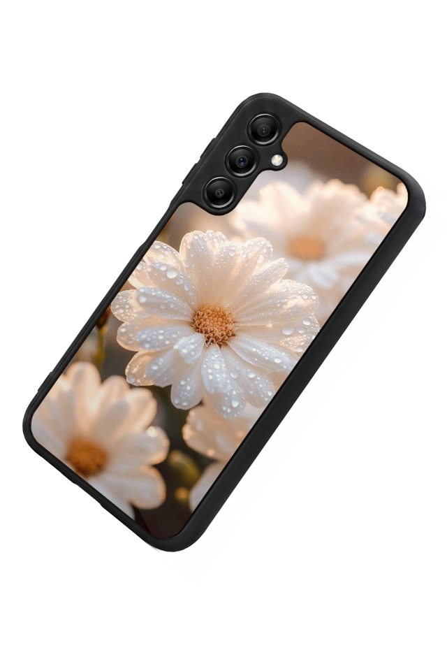 Samsung Galaxy A14 Uyumlu Cicek Tasarımlı Glossy Premium Kılıf