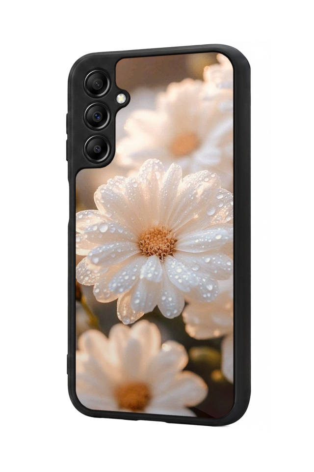 Samsung Galaxy A14 Uyumlu Cicek Tasarımlı Glossy Premium Kılıf