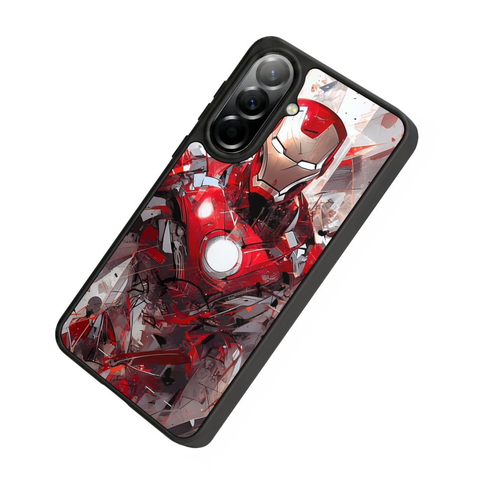 Samsung Galaxy A37 Uyumlu Iron Man ( Demir Adam ) Tasarımlı Glossy Premium Kılıf