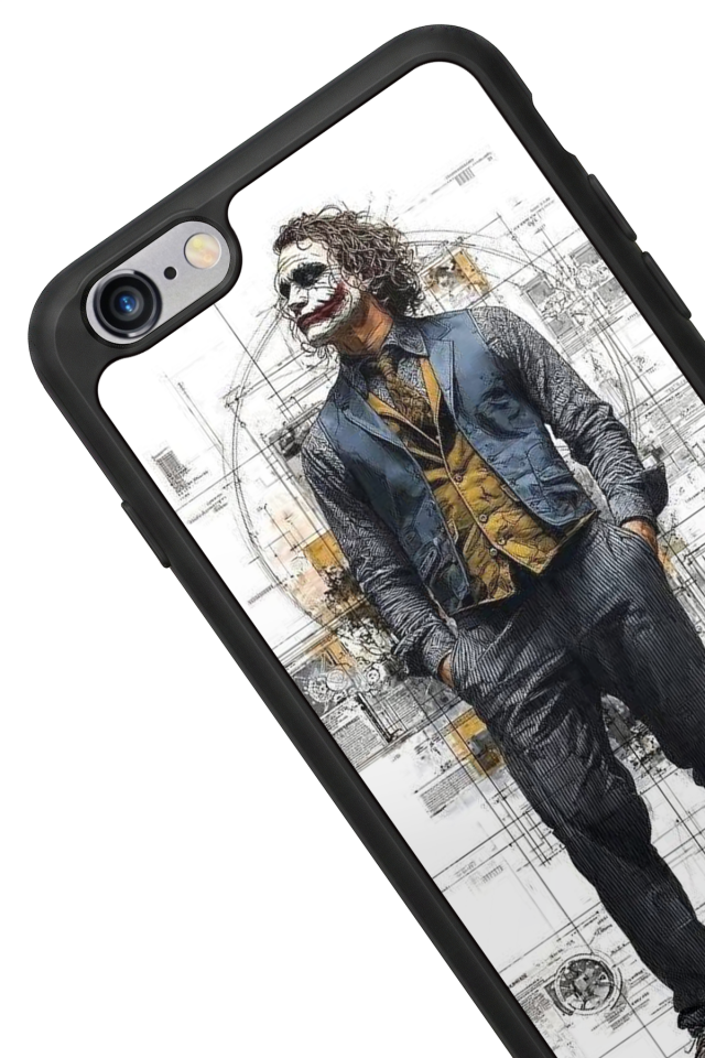 iPhone 6 Plus Uyumlu Joker Tasarımlı Glossy Premium Kılıf
