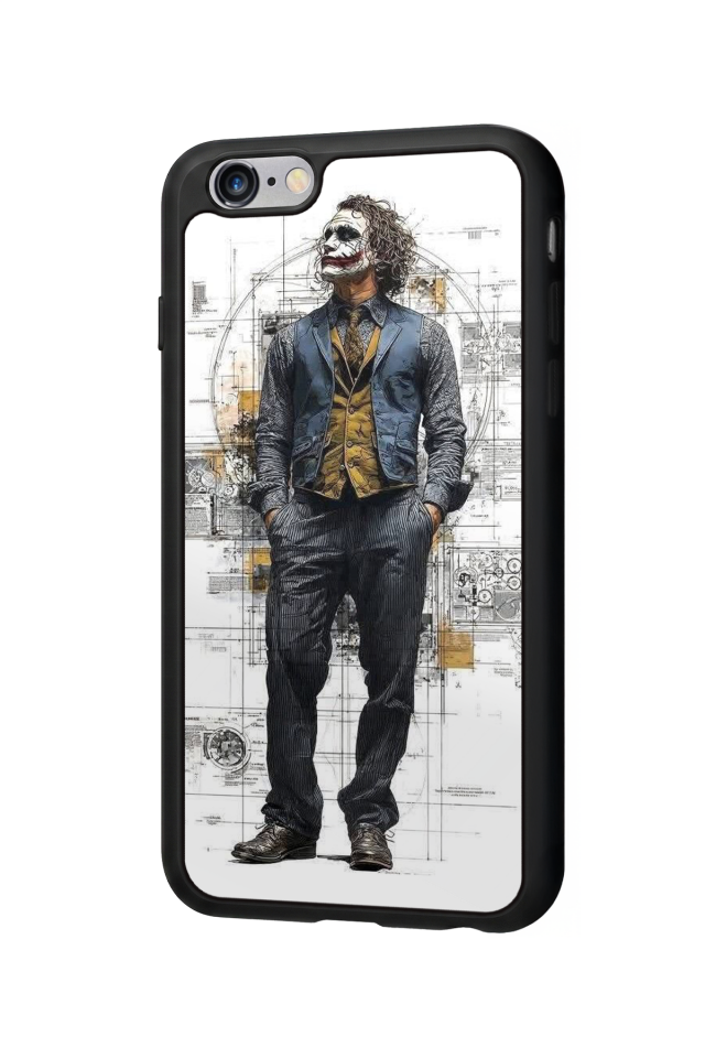 iPhone 6 Plus Uyumlu Joker Tasarımlı Glossy Premium Kılıf