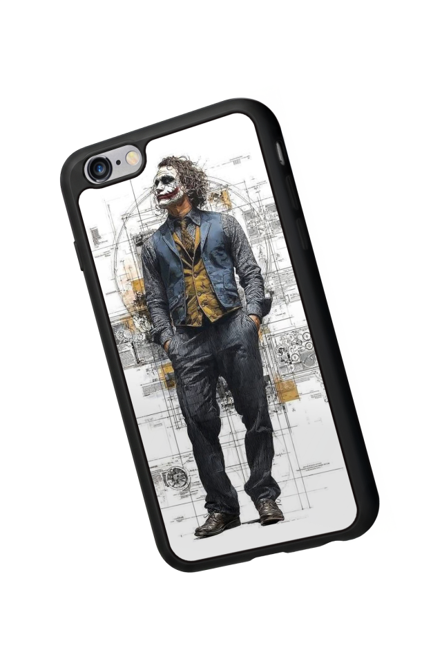 iPhone 6 Plus Uyumlu Joker Tasarımlı Glossy Premium Kılıf