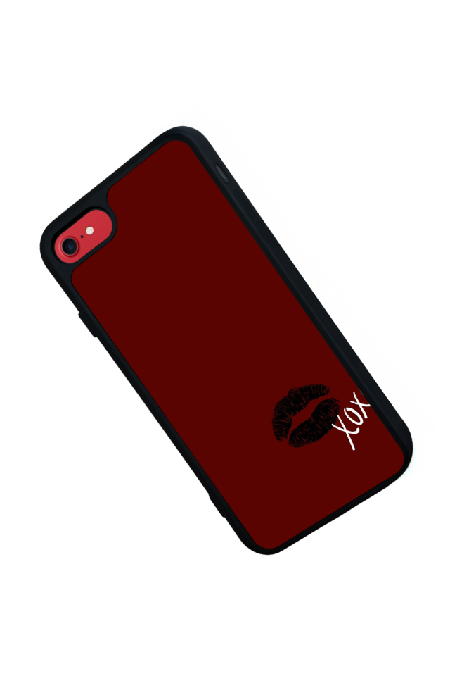 iPhone 7 Uyumlu Kalp Love Tasarımlı Glossy Premium Kılıf
