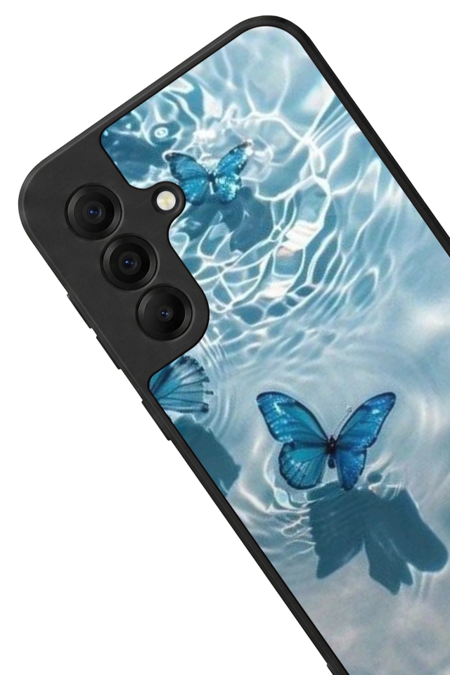 Samsung Galaxy A17 Uyumlu Kelebek Tasarımlı Glossy Premium Kılıf