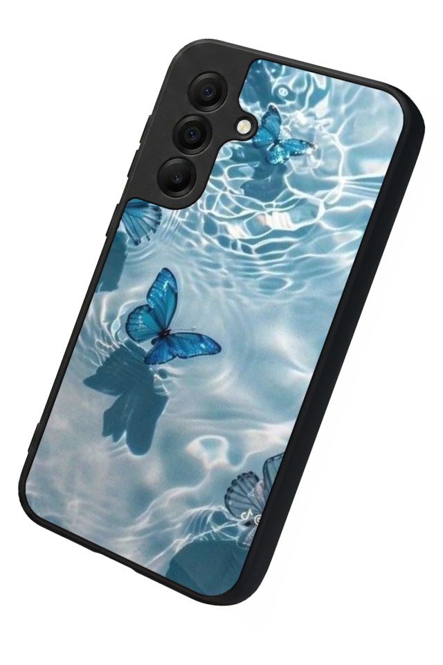Samsung Galaxy A17 Uyumlu Kelebek Tasarımlı Glossy Premium Kılıf