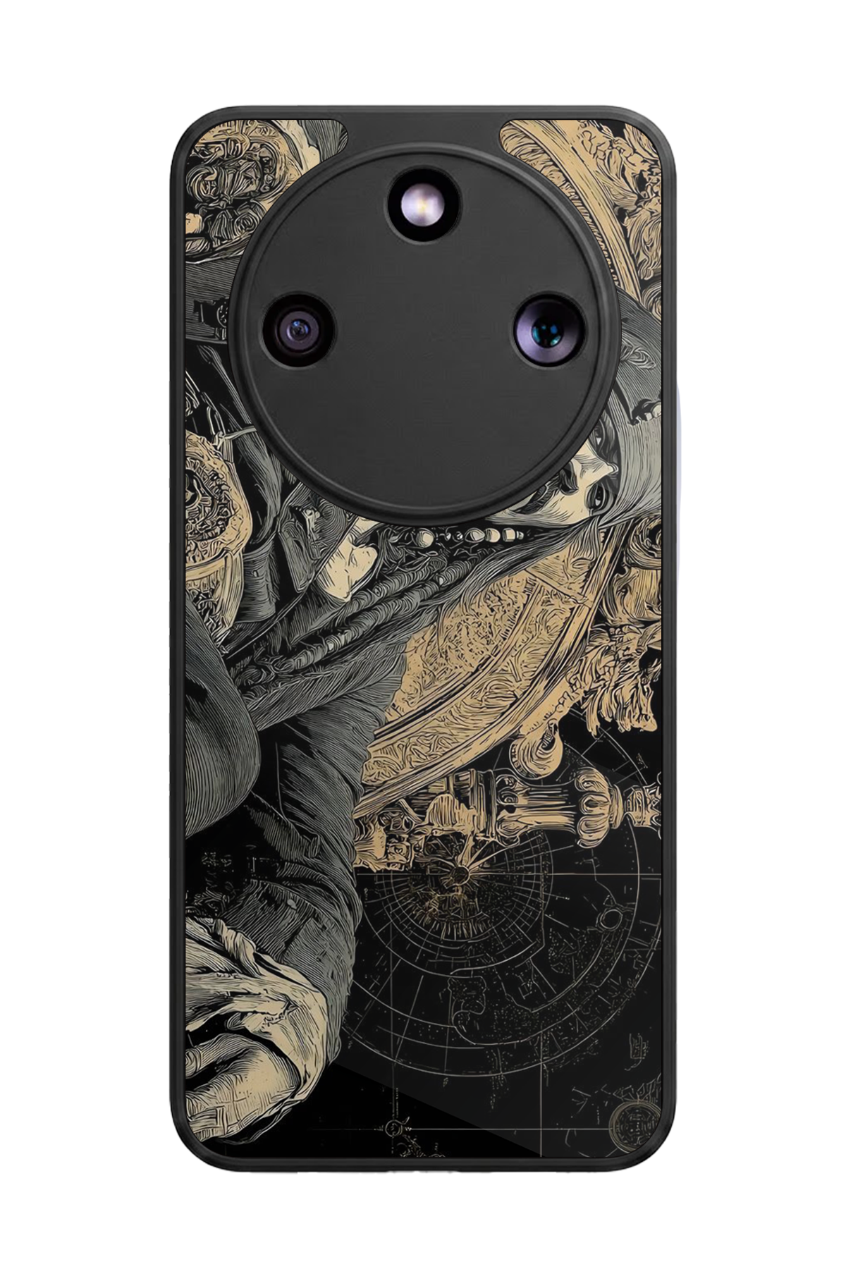 Honor Magic 8 Lite Uyumlu Nazar Tasarımlı Glossy Premium Kılıf