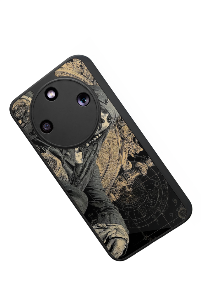 Honor Magic 8 Lite Uyumlu Nazar Tasarımlı Glossy Premium Kılıf