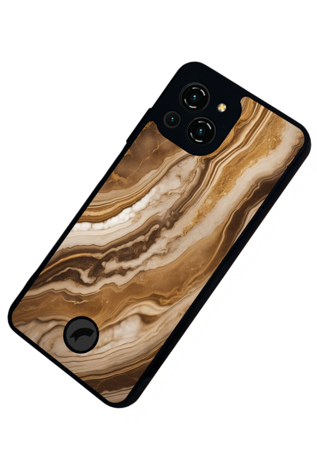 Reeder S23 Pro Max Uyumlu Mermer Marble Tasarımlı Glossy Premium Kılıf