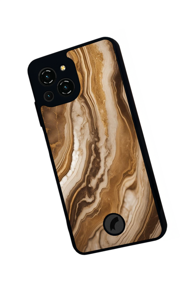 Reeder S23 Pro Max Uyumlu Mermer Marble Tasarımlı Glossy Premium Kılıf