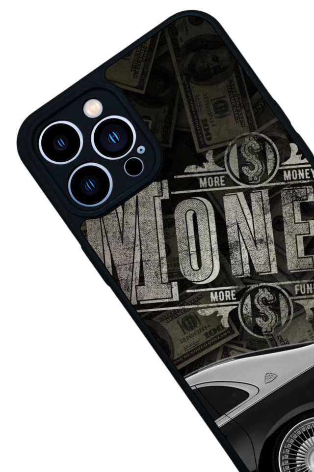 iPhone 13 Pro Max Uyumlu Money Para Tasarımlı Glossy Premium Kılıf
