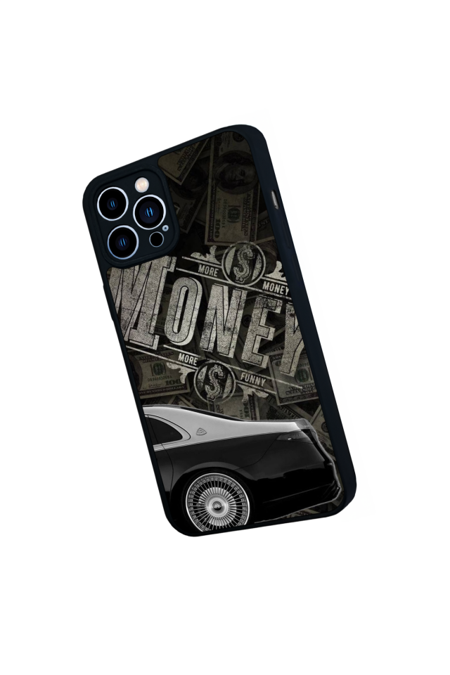 iPhone 13 Pro Max Uyumlu Money Para Tasarımlı Glossy Premium Kılıf