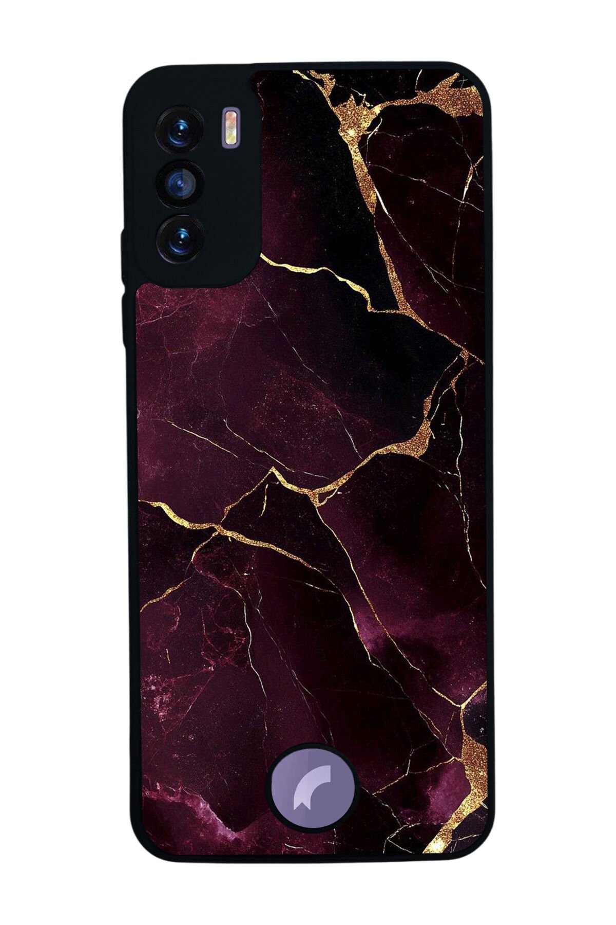 Reeder S19 Max Pro S Uyumlu Mermer Marble Tasarımlı Glossy Premium Kılıf