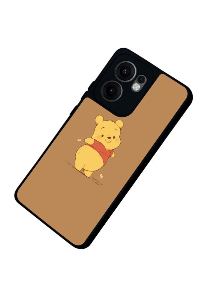Oppo Reno 13F Uyumlu Winnie Tasarımlı Glossy Premium Kılıf