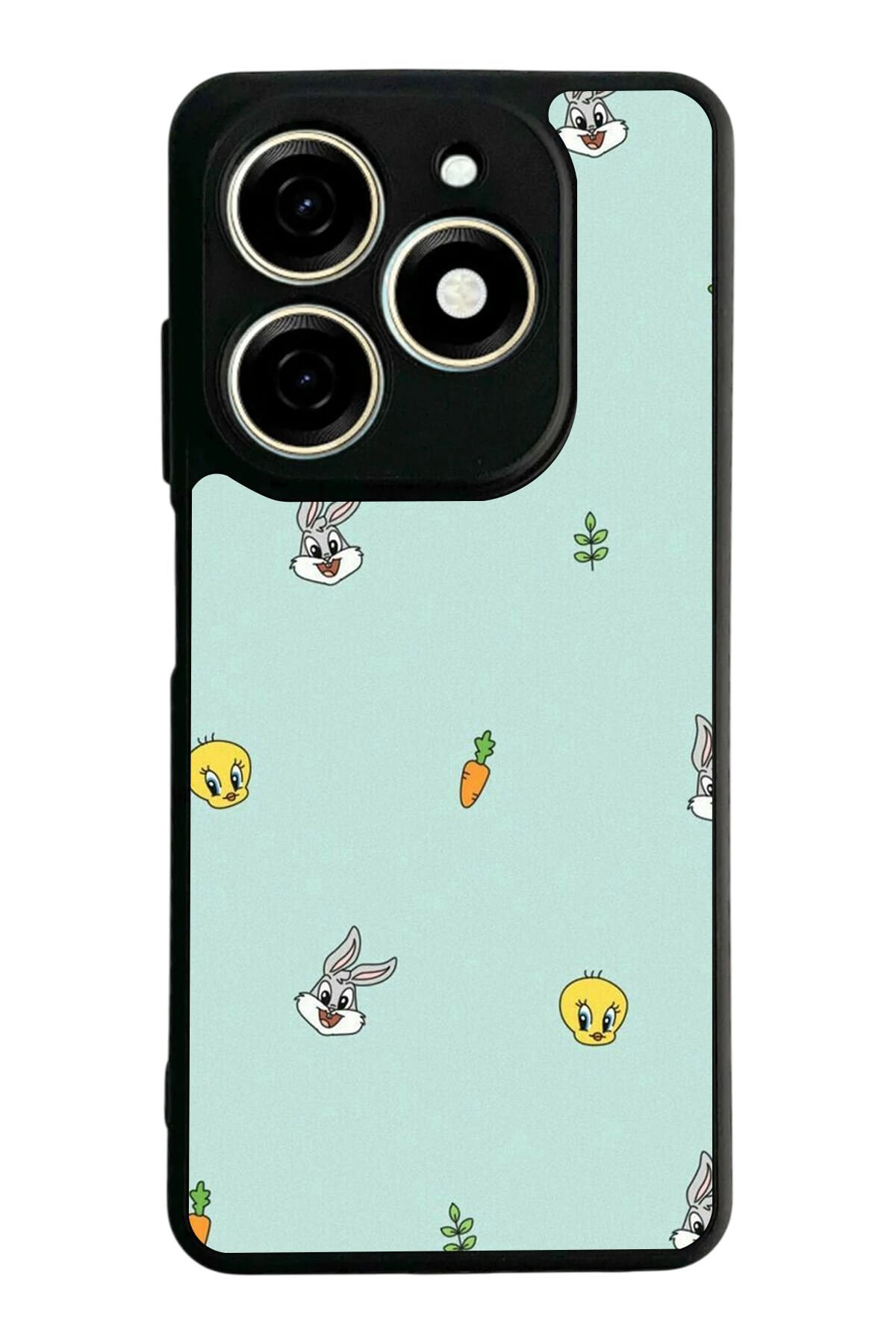 Infınıx Smart 8 Pro Uyumlu Tweety Tasarımlı Glossy Premium Kılıf