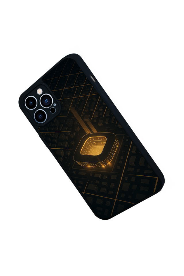 iPhone 12 Pro Max Uyumlu Aslan Tasarımlı Glossy Premium Kılıf