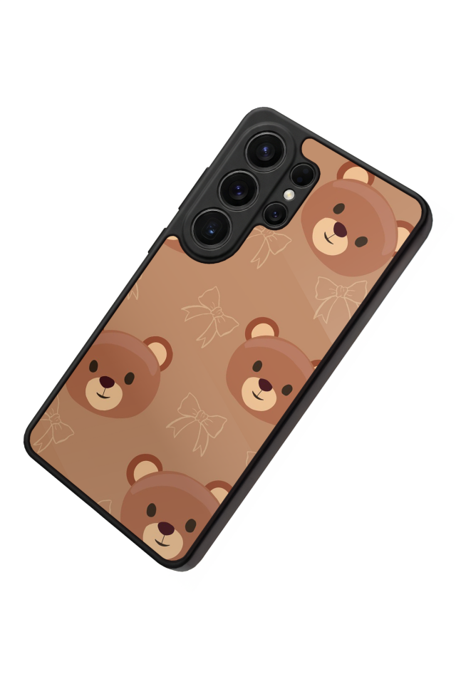 Samsung Galaxy S26 Ultra Uyumlu Ayı Tasarımlı Glossy Premium Kılıf