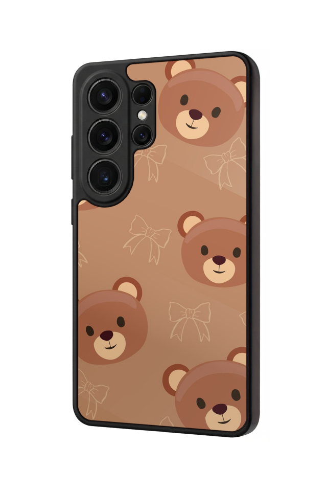 Samsung Galaxy S26 Ultra Uyumlu Ayı Tasarımlı Glossy Premium Kılıf