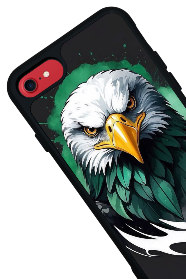 iPhone 8 Uyumlu Besiktas Tasarımlı Glossy Premium Kılıf