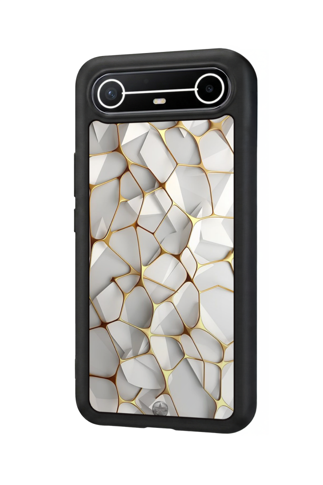 Tecno Spark Slim 5G Uyumlu Mermer Marble Tasarımlı Glossy Premium Kılıf